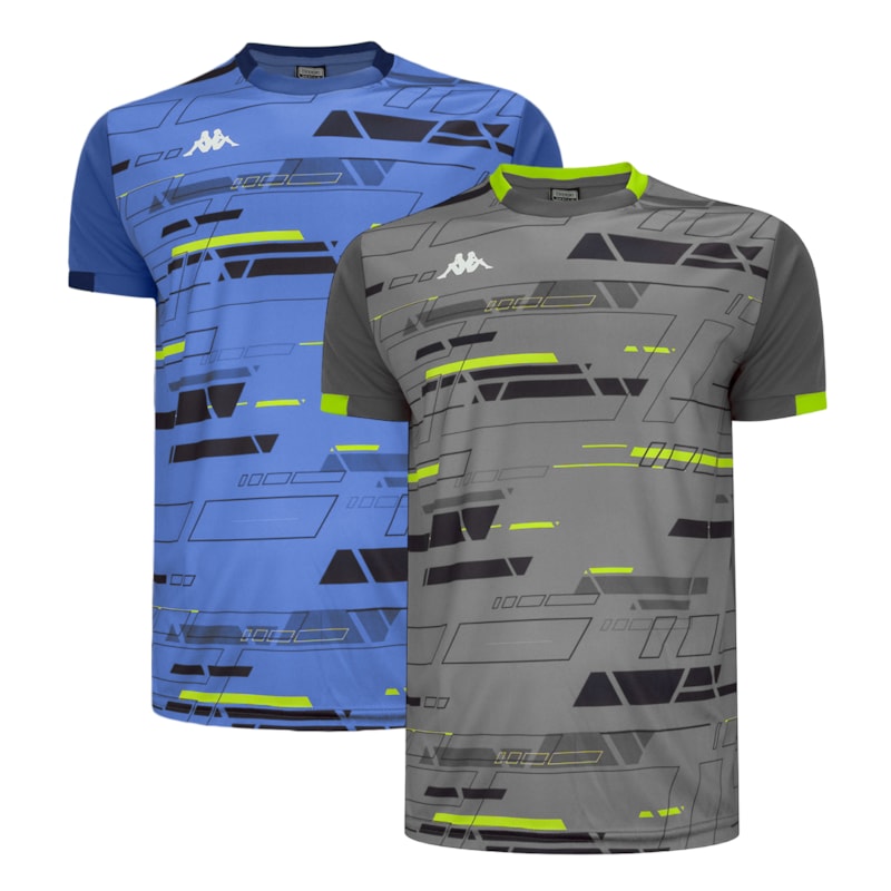 Kit 2 Camisetas Kappa Sport Masculina