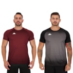 Kit 2 Camisetas Kappa Sport Match Masculina