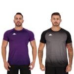 Kit 2 Camisetas Kappa Sport Match Masculina