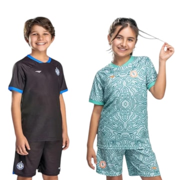 Kit 2 Camisetas Penalty Futebol Infantil