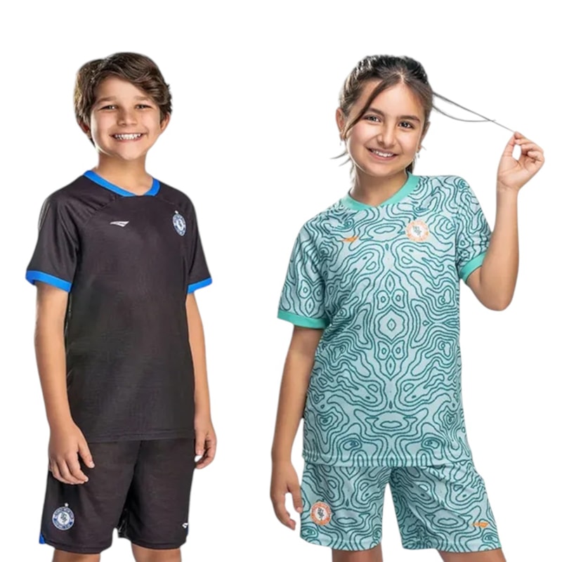 Kit 2 Camisetas Penalty Futebol Infantil