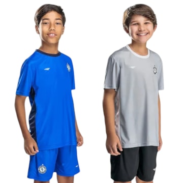 Kit 2 Camisetas Penalty Futebol Infantil