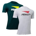 Kit 2 Camisetas Penalty Raiz Logo Retrô Masculina