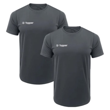 Kit 2 Camisetas Topper Atack Masculina