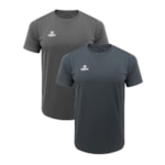 Kit 2 Camisetas Topper Faster Masculina