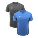 Kit 2 Camisetas Topper Faster Masculina