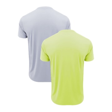 Kit 2 Camisetas Topper Faster Masculina