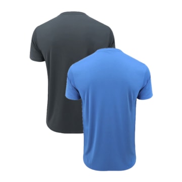 Kit 2 Camisetas Topper Faster Masculina