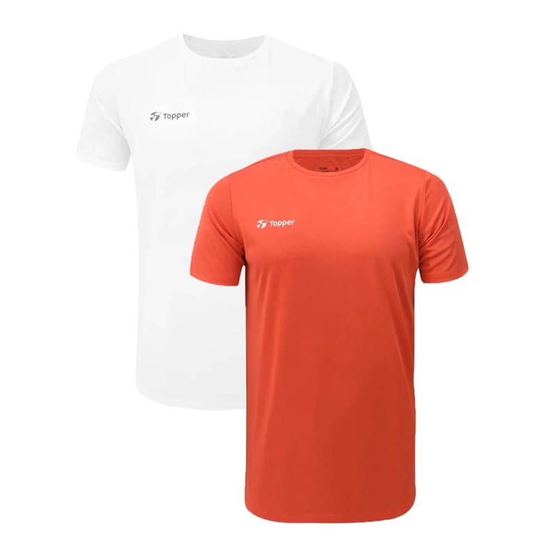 Kit 2 Camisetas Topper Sky Feeling Masculina