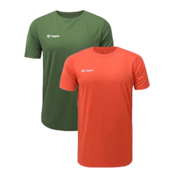 Kit 2 Camisetas Topper Sky Masculina