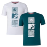 Kit 2 Camisetas Umbro X MTV Graphic Masculina