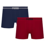 Kit 2 Cuecas Boxer Puma Sem Costura Infantil