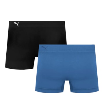 Kit 2 Cuecas Boxer Puma Sem Costura Infantil