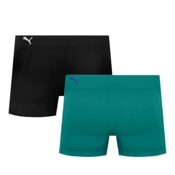 Kit 2 Cuecas Boxer Puma Sem Costura Infantil