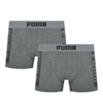 Kit 2 Cuecas Boxer Puma Sem Costura Masculina