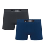 Kit 2 Cuecas Boxer Puma Sem Costura Masculina