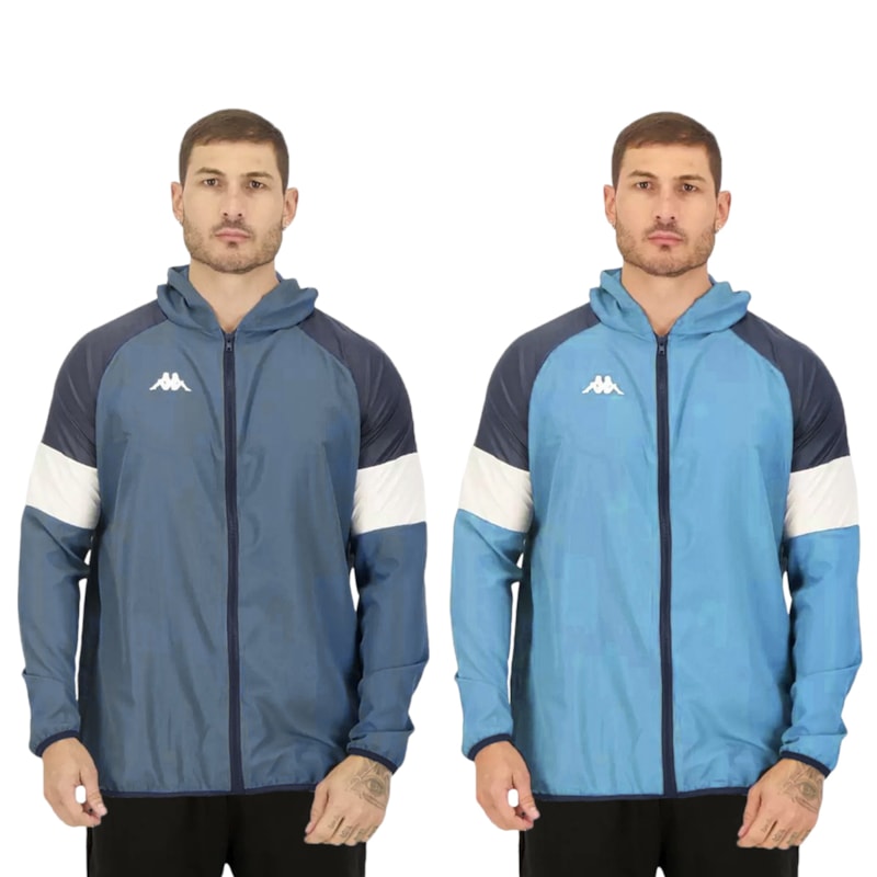 Kit Jaquetas Kappa Quebra Vento Witz Masculina - Main Image