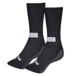 Kit 2 Pares de Meias Puma Esportiva Cano Longo Masculina