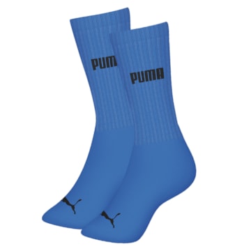 Kit 2 Pares De Meias Puma Esportiva Cano Longo Masculina