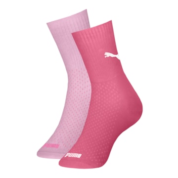 Kit 2 Pares de Meias Puma Esportiva Feminina