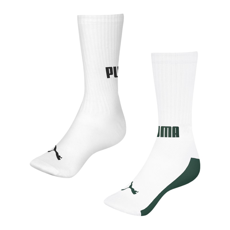 Kit 2 Pares de Meias Puma Esportiva Masculina