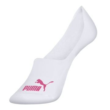 Kit 2 Pares De Meias Puma Invisível Feminina