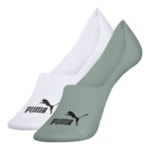 Kit 2 Pares De Meias Puma Invisível Masculino