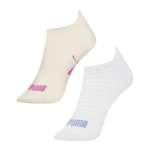 Kit 2 Pares de Meias Puma Sapatilha Esportiva Feminina