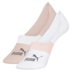 Kit 2 Pares de Meias Puma Sapatilha Invisível Feminina