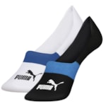 Kit 2 Pares de Meias Puma Sapatilha Invisível Masculina