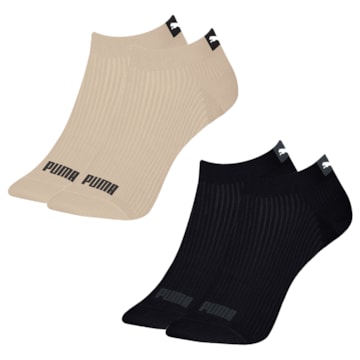 Kit 2 Pares De Meias Puma Sapatilha Logo Feminina