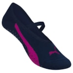 Kit 2 Pares de Meias Puma Sapatilha Pilates Antiderrapante Feminina