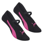 Kit 2 Pares de Meias Puma Sapatilha Pilates Feminina