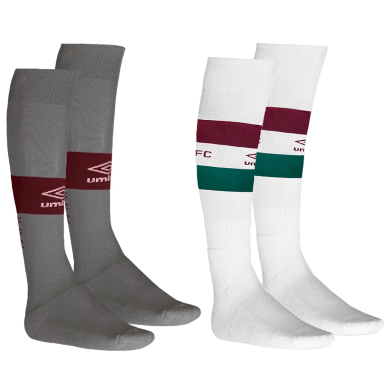 Kit 2 Pares De Meiões Umbro Fluminense