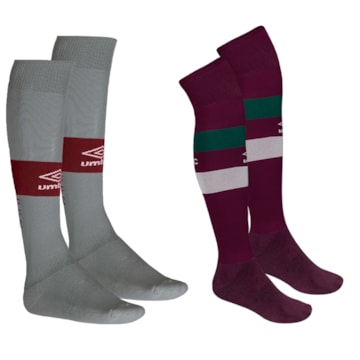 Kit 2 Pares De Meiões Umbro Fluminense