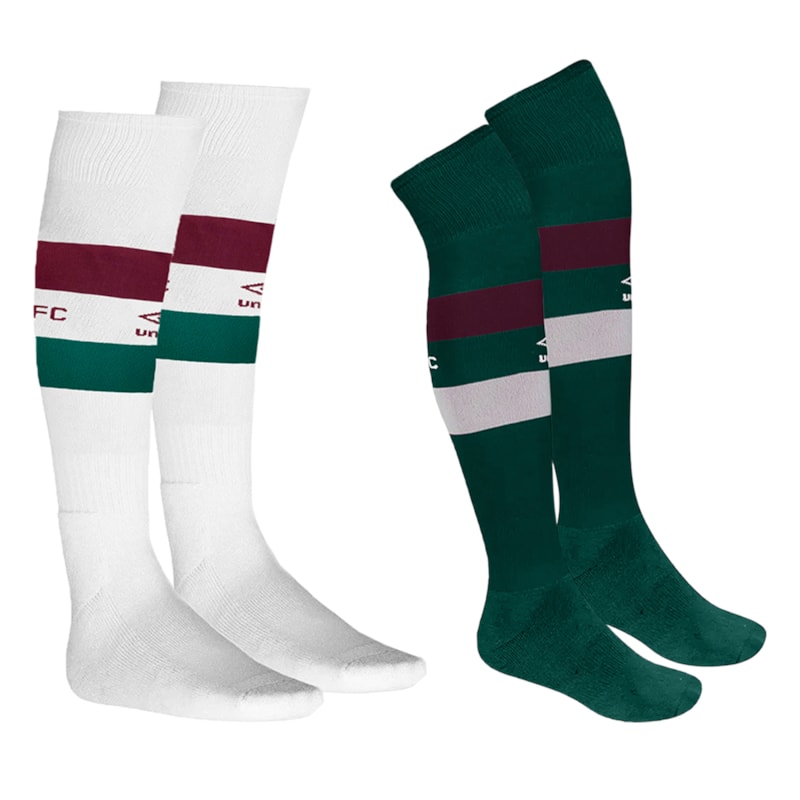 Kit 2 Pares De Meiões Umbro Fluminense