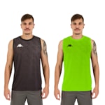 Kit 2 Regatas Kappa Sport Halpert Masculina