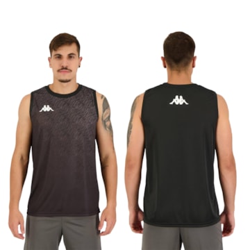 Kit 2 Regatas Kappa Sport Halpert Masculina