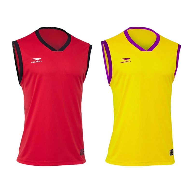 Kit 2 Regatas Penalty Basquete Shoot Masculina