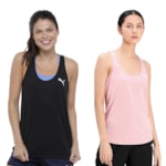 Kit 2 Regatas Puma Active Tank Feminina