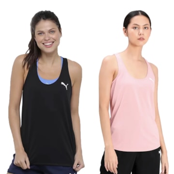 Kit 2 Regatas Puma Active Tank Feminina