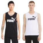 Kit 2 Regatas Puma Essentials Tank Masculina