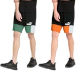 Kit 2 Shorts Puma Essentials Block 10 Masculino