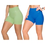 Kit 2 Shorts Selene Sem Costura Feminino