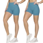 Kit 2 Shorts Selene Sem Costura Feminino