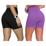 Kit 2 Shorts Selene Sem Costura Feminino