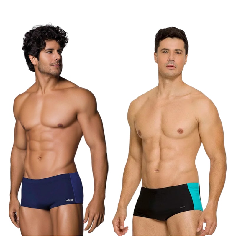 Kit 2 Sungas Selene Lateral Larga Masculina