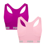 Kit 2 Tops Puma Nadador Sem Costura Feminino