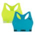 Kit 2 Tops Puma Nadador Sem Costura Feminino