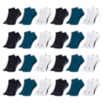 Kit 24 Pares De Meias Puma Sapatilha Esportiva Masculina